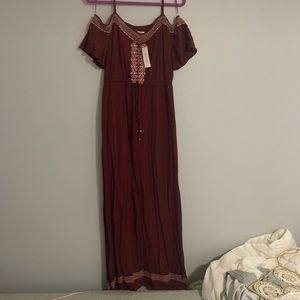 Francesca’s maxi dress